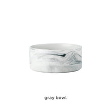 Load image into Gallery viewer, Marbling Ceramic Double Bowl For Pet Itdinos
