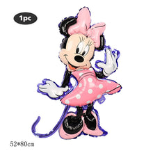 Lade das Bild in den Galerie-Viewer, 112cm Giant Mickey Minnie Mouse Balloon Cartoon Foil Birthday Party Balloon children Birthday Party Decorations kids Gift Itdinos
