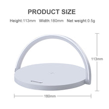 Lade das Bild in den Galerie-Viewer, 10W Qi Fast Wireless Charger Table Lamp For iPhone X XR XS Itdinos
