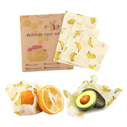 Cover Stretch Vacuum Food Wrap Beeswax Cloth Kitchen Tools Itdinos