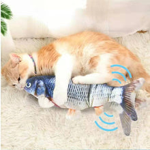 Load image into Gallery viewer, Interactive Electric floppy Fish Cat toy Itdinos

