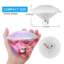 Lade das Bild in den Galerie-Viewer, Floating Underwater Light RGB Submersible LED Disco party Light Glow Show Swimming Pool Hot Tub Spa Lamp Baby Bath Light Itdinos
