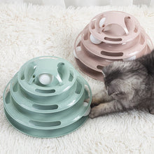 Load image into Gallery viewer, Cats Toys Turntable Balls 4 Layers Play Track Plate Cat Accessories Interactive Toy Indoor Pet Supplies For Cats Kitten Teasers Itdinos
