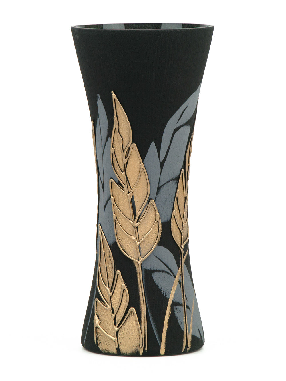 Handpainted Glass Vase for Flowers | Art Glass Vase | Home Room Decor | Table vase 12 in Itdinos