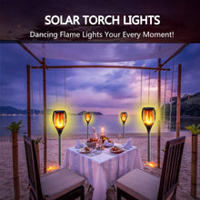 Lade das Bild in den Galerie-Viewer, LED Solar Flame Lights Outdoor IP65 Waterproof Led Solar Garden Light Flickering Flame Torches Lamp for Courtyard Garden Balcony Itdinos
