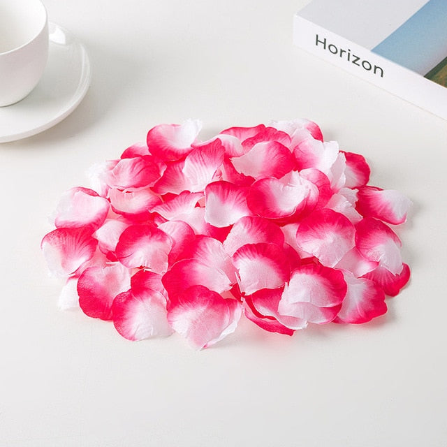 1000PCs Fake Rose Petals DIY Party Decorations Itdinos