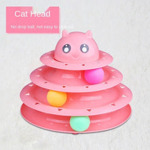 Load image into Gallery viewer, Cats Toys Turntable Balls 4 Layers Play Track Plate Cat Accessories Interactive Toy Indoor Pet Supplies For Cats Kitten Teasers Itdinos
