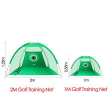 Lade das Bild in den Galerie-Viewer, PGM Indoor Outdoor Foldable Golf Practice Net Golf Hitting Cage Garden Grassland Practice Tent Golf Training Equipment Itdinos
