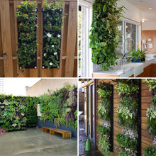 Lade das Bild in den Galerie-Viewer, NEW DESIGN Vertical Hanging Garden Planter Flower Pots Layout Waterproof Wall Mount Hanging Flowerpot Bag Indoor Outdoor Use Itdinos
