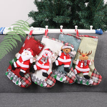Lade das Bild in den Galerie-Viewer, Christmas Xmas Tree Hanging Party Tree Decor Santa Stocking Sock Gift Candy Bags Itdinos

