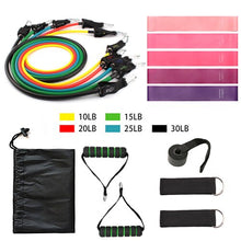 Lade das Bild in den Galerie-Viewer, Fitness Resistance Band Tubes Gym Muscle Stretch Training Yoga Pull Rope Home Pilates Relax Exercise Rubber Tensile Expander Itdinos
