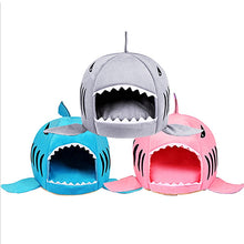 Load image into Gallery viewer, Soft Pet Cushion Dog House Shark Itdinos
