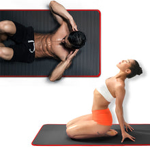 Lade das Bild in den Galerie-Viewer, 10mm Yoga Mat Extra Thick 1830*610mm NRB Non-slip Pillow Mat For Men Women Fitness Tasteless Gym Exercise Pads Pilates Yoga Mat Itdinos
