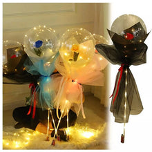 Lade das Bild in den Galerie-Viewer, LED DIY Luminous Balloon Rose Bouquet Christmas Decorate Gift Home Wedding Decor Ball Rose Valentines Day Gift Birthday Party Itdinos
