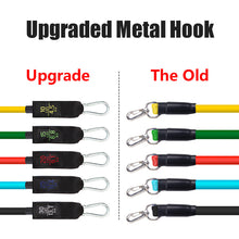 Lade das Bild in den Galerie-Viewer, Fitness Resistance Band Tubes Gym Muscle Stretch Training Yoga Pull Rope Home Pilates Relax Exercise Rubber Tensile Expander Itdinos
