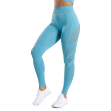 Lade das Bild in den Galerie-Viewer, Fitness Yoga Wear 2 Pieces Seamless Yoga Set For Women High Waist Yoga Pants Gym Fitness Clothing Fitness Leggings And Top Itdinos
