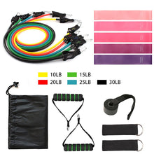 Lade das Bild in den Galerie-Viewer, Fitness Resistance Band Tubes Gym Muscle Stretch Training Yoga Pull Rope Home Pilates Relax Exercise Rubber Tensile Expander Itdinos

