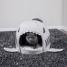 Load image into Gallery viewer, Soft Pet Cushion Dog House Shark Itdinos
