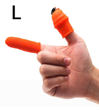Lade das Bild in den Galerie-Viewer, Silicone Thumb Knife Finger Protector Vegetable Harvesting Plant Blade Scissors Cutting Rings Garden Gloves Itdinos
