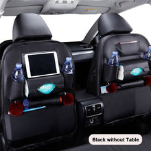 Lade das Bild in den Galerie-Viewer, Car Seat Back Organizer Pu Leather Pad Bag Car Storage Organizer Foldable Table Tray Travel Storage Bag Auto Accessories ITDinos®

