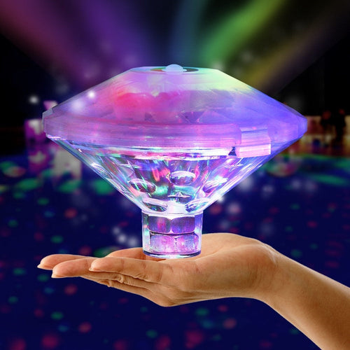 Floating Underwater Light RGB Submersible LED Disco party Light Glow Show Swimming Pool Hot Tub Spa Lamp Baby Bath Light Itdinos