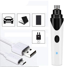 Load image into Gallery viewer, Rechargeable Pet Nail Grinder Dog Nail Clippers Painless USB Electric Itdinos
