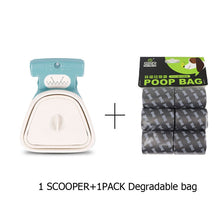Load image into Gallery viewer, Dog Pet Travel Foldable Pooper Scooper With 1 Roll Decomposable bags Poop Scoop Clean Pick Up Excreta Cleaner Epacket Shipping Itdinos
