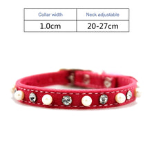 Load image into Gallery viewer, Cat Collar With Bell Collar For Cats Kitten Puppy Leash Collars For Cats Dog Chihuahua Pet Cat Collars Leashes Lead Pet Supplies Itdinos
