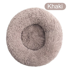 Load image into Gallery viewer, Donut Dog Bed Warm Soft Long Plush Pet Cushion Itdinos
