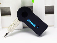 Lade das Bild in den Galerie-Viewer, Handfree Auto Bluetooth Musikempfänger Universal 3,5 mm Streaming A2DP Wireless Auto AUX Audio Adapter mit Mikrofon für Telefon MP3
