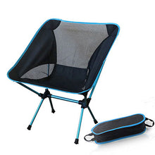 Lade das Bild in den Galerie-Viewer, Portable Collapsible Moon Chair Fishing Camping BBQ Stool Folding Extended Hiking Seat Garden Ultralight Office Home Furniture Itdinos
