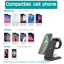 Lade das Bild in den Galerie-Viewer, 3 in1 Wireless Charger Stand for iPhone Itdinos
