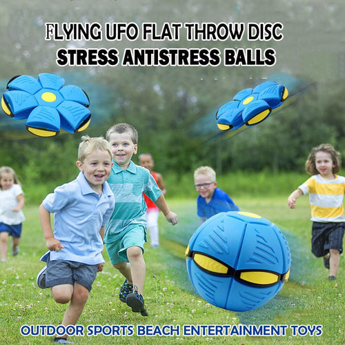 Flying UFO Flat Throw Disc Ball Outdoor Garden Basketball Sports Game Itdinos