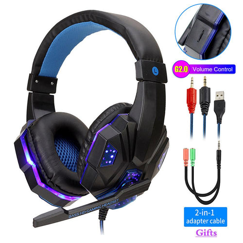 Led Light Wired Gamer Headset Itdinos