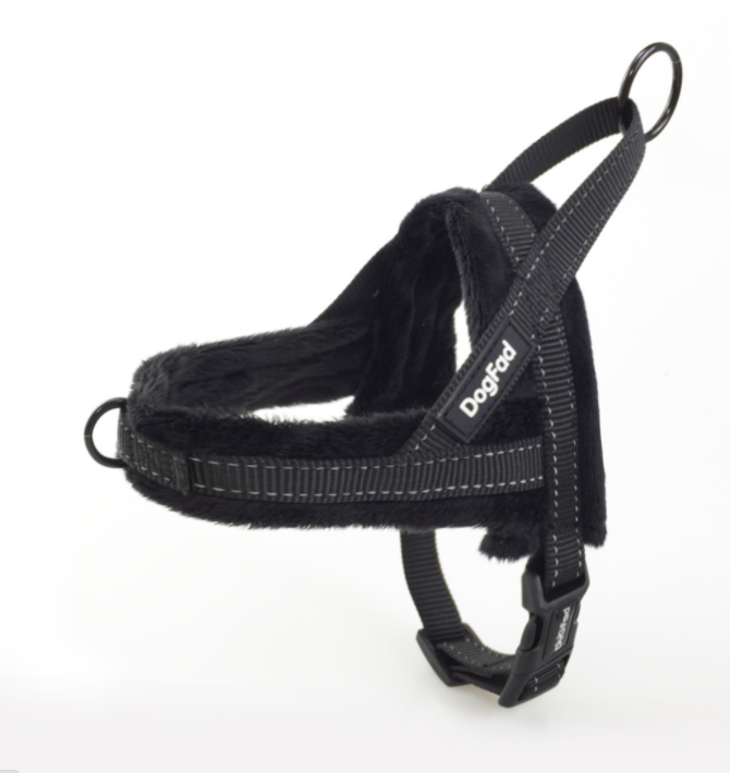 Nylon Reflective Pet Dog Harnesses Vest Soft Flannel Padded No Pull Strap Harness For Walking Training Small Medium Large Dogs Itdinos