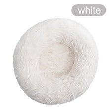 Load image into Gallery viewer, Donut Dog Bed Warm Soft Long Plush Pet Cushion Itdinos

