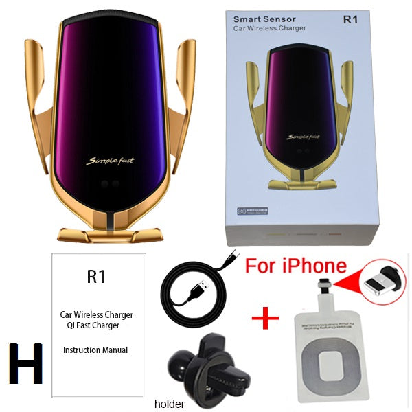 360 Rotation QI Silikon Pad Drahtlose Schnelle Auto Ladegerät Drahtlose Auto Telefon Halter