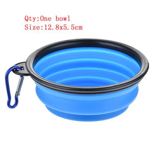 Load image into Gallery viewer, Safety Pet Travel Drink Water Bottle Foldable Dog Feed Bowl Cup Outdoor Travel Dog Feeder Cup Itdinos
