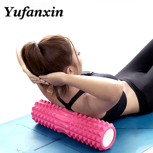 Yoga Column Fitness Pilates Yoga Foam blocks Train Gym muscle relax Massage Roller Grid Trigger Point Therapy Physio Exercise Itdinos