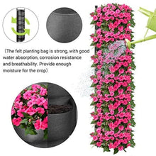 Lade das Bild in den Galerie-Viewer, NEW DESIGN Vertical Hanging Garden Planter Flower Pots Layout Waterproof Wall Mount Hanging Flowerpot Bag Indoor Outdoor Use Itdinos
