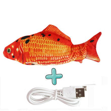 Load image into Gallery viewer, Interactive Electric floppy Fish Cat toy Itdinos
