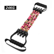 Lade das Bild in den Galerie-Viewer, Premium Latex Chest Developer Resistance Band Rubber Pulling Rope Multifunction Fitness Strength Training Gym Exercise Itdinos
