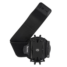 Lade das Bild in den Galerie-Viewer, Abnehmbare rotierende Sporttelefon-Armband-Laufhandgelenktasche Generation Fahren Takeaway Navigation Armtasche Fitness Radfahren Trave
