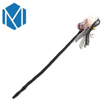 Lade das Bild in den Galerie-Viewer, M MISM Women Flower Donut Bun Maker Big Pearls Ribbon DIY Hair Style Making Tools Korean Fashion Style Hair Curler Accessories Itdinos
