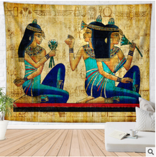 Lade das Bild in den Galerie-Viewer, Abstract Art Tapestry Egypt Style Itdinos
