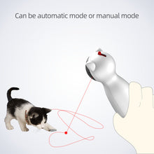 Load image into Gallery viewer, Cat Interactive Toy LED Laser Funny Toy Auto Rotating Cat Exercise Training Entertaining Toy Multi-Angle Adjustable USB Charge Itdinos
