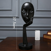 Lade das Bild in den Galerie-Viewer, 3D Face Mask Abstract Sculpture Decorative Art Itdinos
