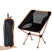 Lade das Bild in den Galerie-Viewer, Portable Collapsible Moon Chair Fishing Camping BBQ Stool Folding Extended Hiking Seat Garden Ultralight Office Home Furniture Itdinos
