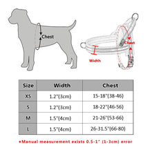 Load image into Gallery viewer, Nylon Reflective Pet Dog Harnesses Vest Soft Flannel Padded No Pull Strap Harness For Walking Training Small Medium Large Dogs Itdinos

