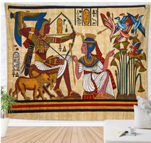 Lade das Bild in den Galerie-Viewer, Abstract Art Tapestry Egypt Style Itdinos
